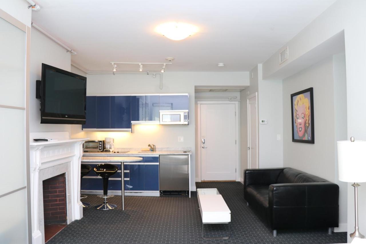 Stylish Newbury Street Studio, #4 Boston Eksteriør bilde